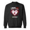 I Wear Red for My Stepmom Cardiovascular Disease T shirt 4