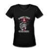 Funny Skull Always Tired Never Broke T-Shirt