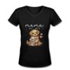 Mom Established 2024 New Mama Dog Mom Pregnancy Announcement Shirt 3